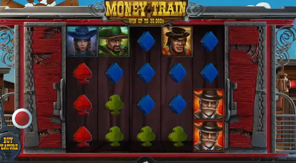 Money Train symbols screen